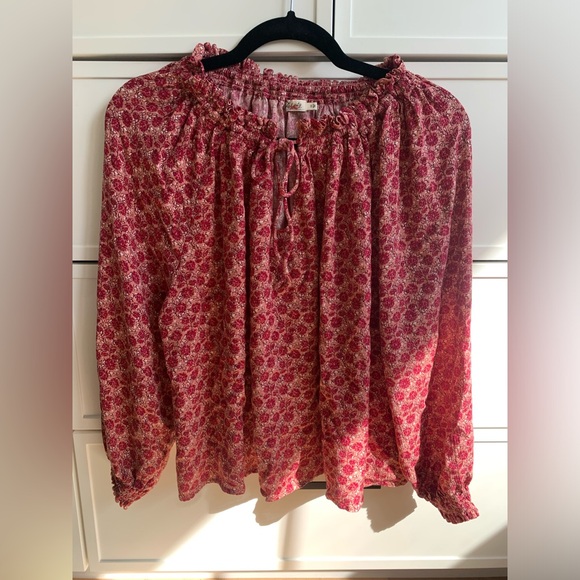 Faherty Emery Blouse - Picture 4 of 6